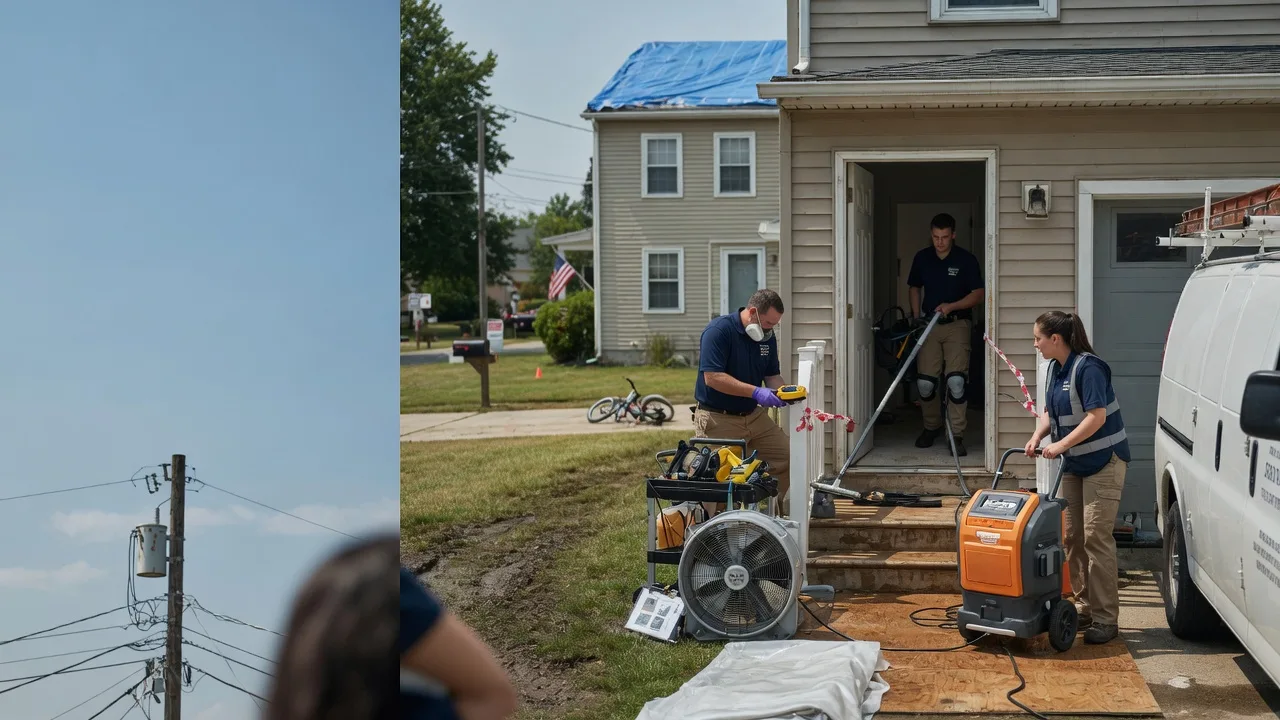 Water Damage Repair in West Columbia, WV near me